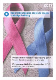 Programme de la Ligue fribourgeoise contre le cancer - cancer du sein/de la prostate 2017