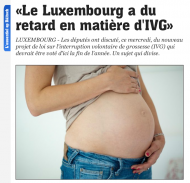 Le Luxembourg veut dépénaliser les IVG