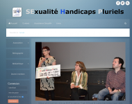 Homepage Sexualité Handicaps Pluriels © capture d'écran