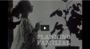 capture d'écran, reportage RTS 1965, Planning Familial