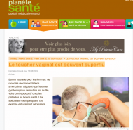 Toucher vaginal - pas toujours nécessaire