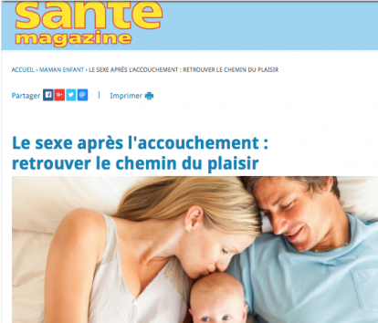 capture d'écran, santé magazine