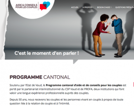 Le site du programme cantonal d'aide et conseil aux couples vaudois