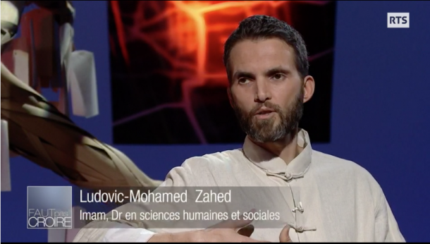 Ludovic-Mohamed Zahed, &quot;Faut pas croire&quot;, RTS, 25.05.19, capture d'écran